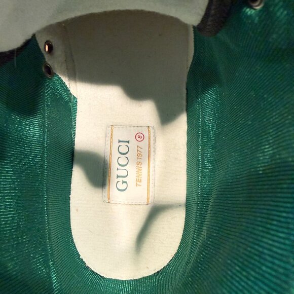 Gucci Tennis 1977 High Top Sneaker 9US 8UK Black main image 5